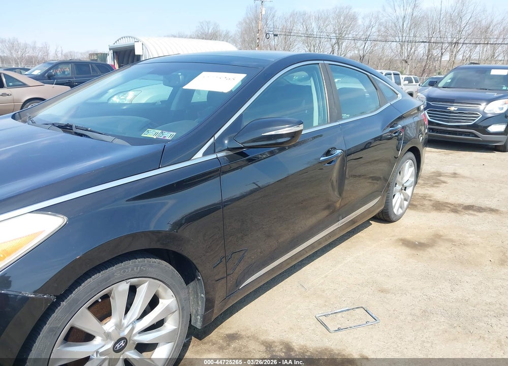 2013 HYUNDAI AZERA VIN: KMHFH4JG5DA199130