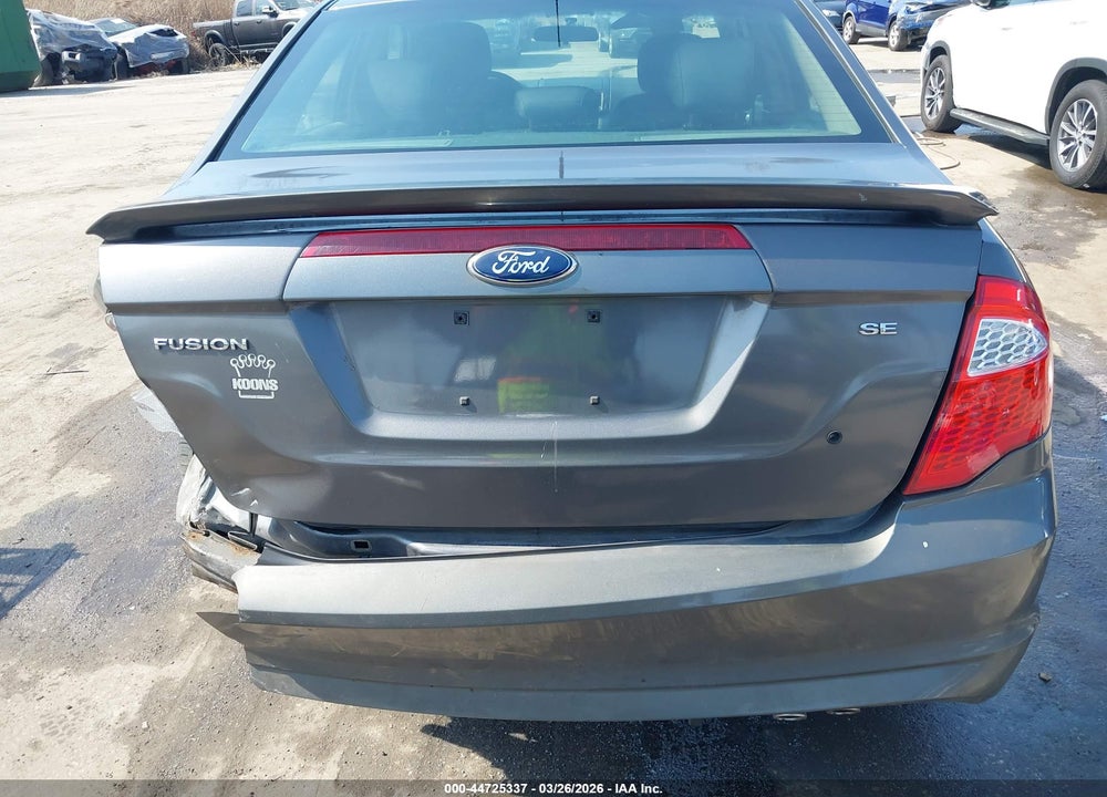 2012 FORD FUSION SE VIN: 3FAHP0HA9CR161100