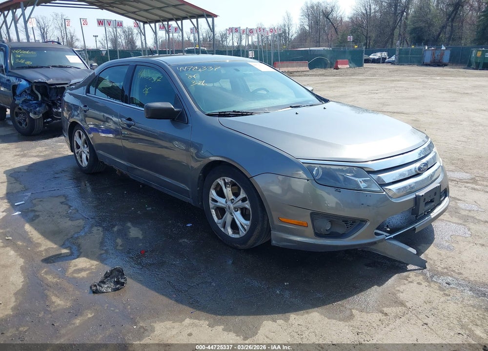 2012 FORD FUSION SE VIN: 3FAHP0HA9CR161100