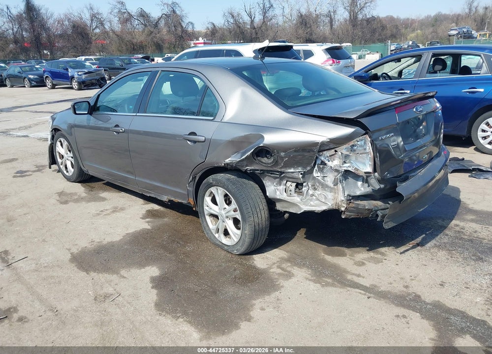 2012 FORD FUSION SE VIN: 3FAHP0HA9CR161100