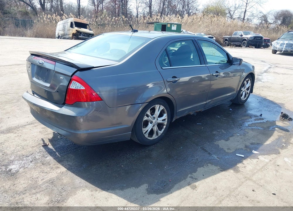 2012 FORD FUSION SE VIN: 3FAHP0HA9CR161100