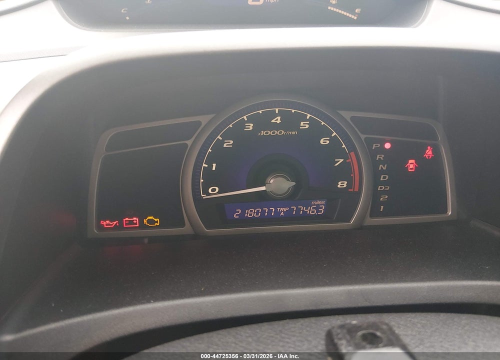 2010 HONDA CIVIC LX VIN: 2HGFA1F53AH540750