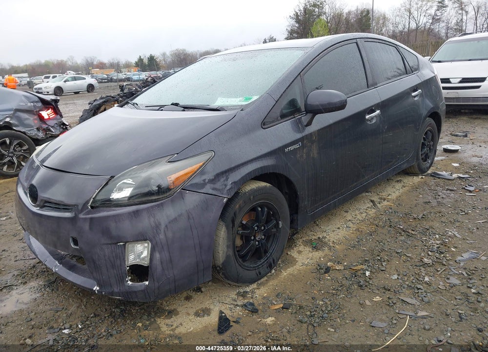 2011 TOYOTA PRIUS THREE VIN: JTDKN3DUXB5323650