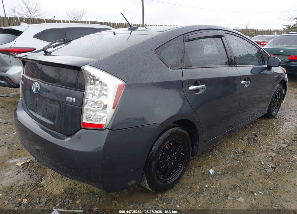 2011 TOYOTA PRIUS THREE VIN: JTDKN3DUXB5323650