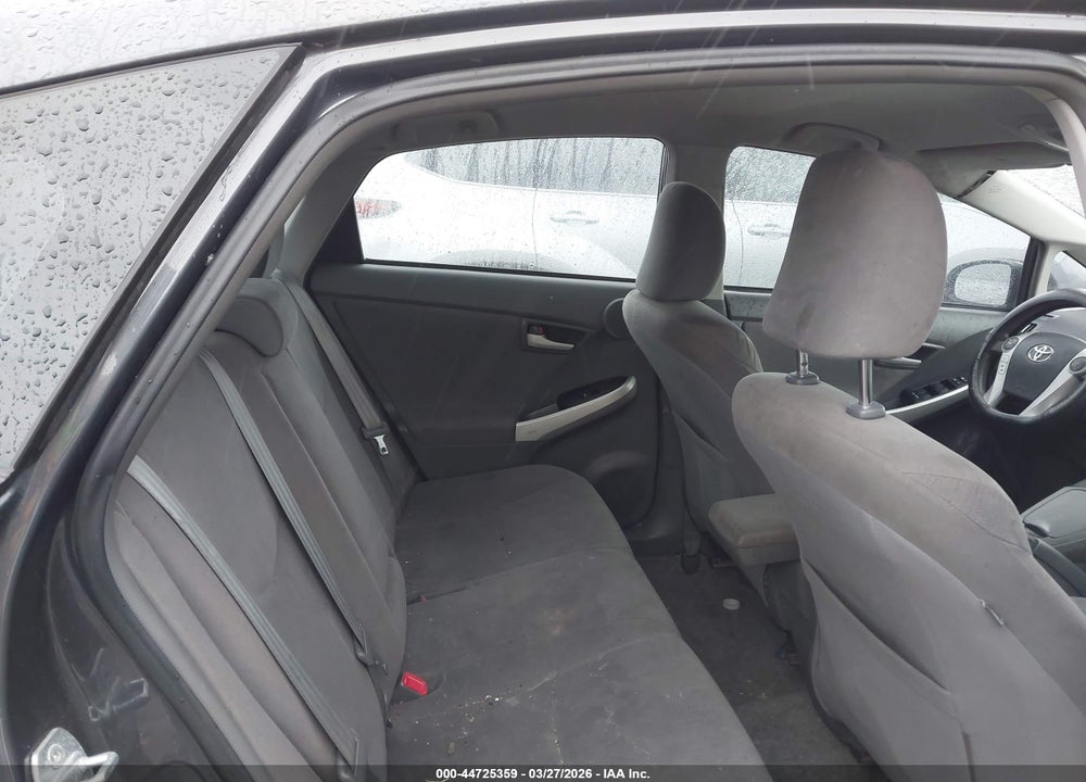 2011 TOYOTA PRIUS THREE VIN: JTDKN3DUXB5323650