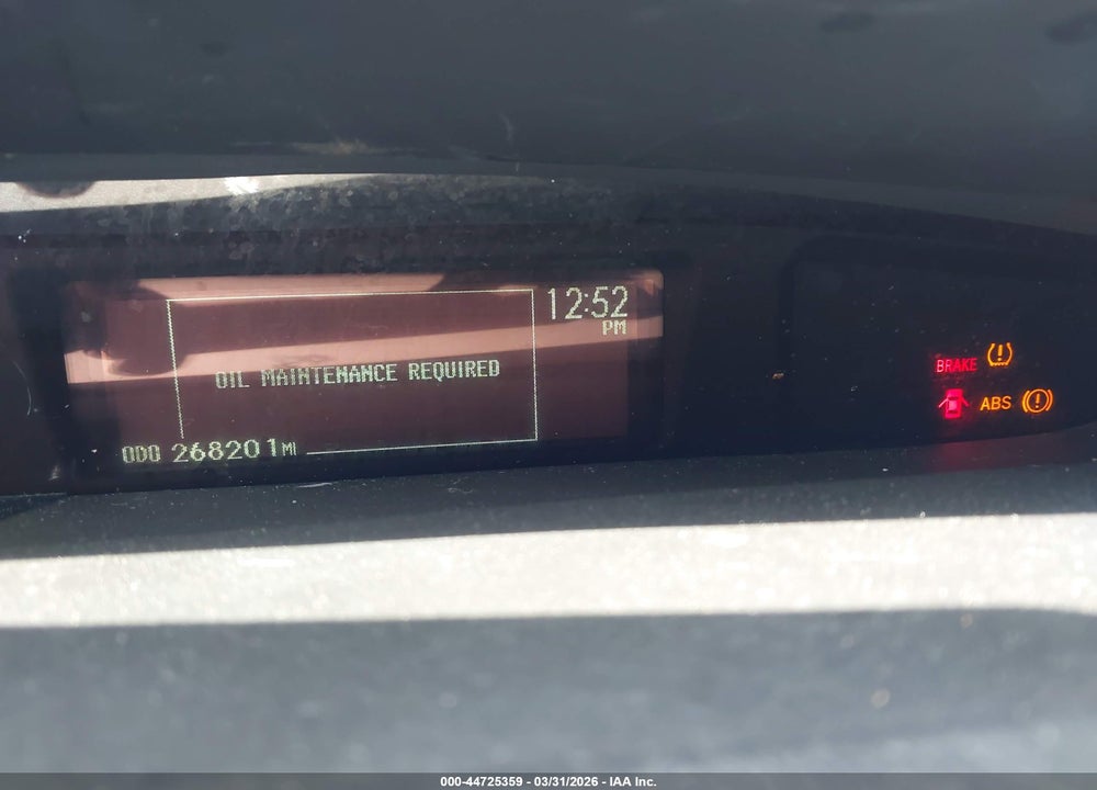 2011 TOYOTA PRIUS THREE VIN: JTDKN3DUXB5323650