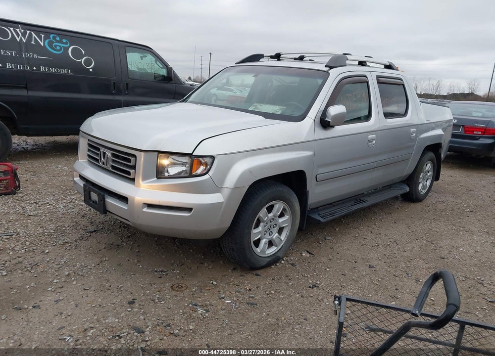 2007 HONDA RIDGELINE RTL VIN: 2HJYK16517H521302