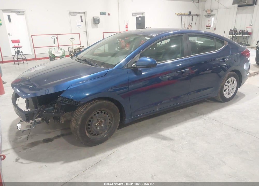 2019 HYUNDAI ELANTRA SE VIN: 5NPD74LF4KH496365