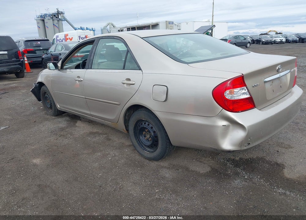 2003 TOYOTA CAMRY LE VIN: 4T1BE32K43U154505
