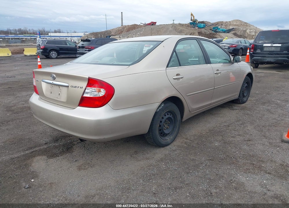2003 TOYOTA CAMRY LE VIN: 4T1BE32K43U154505