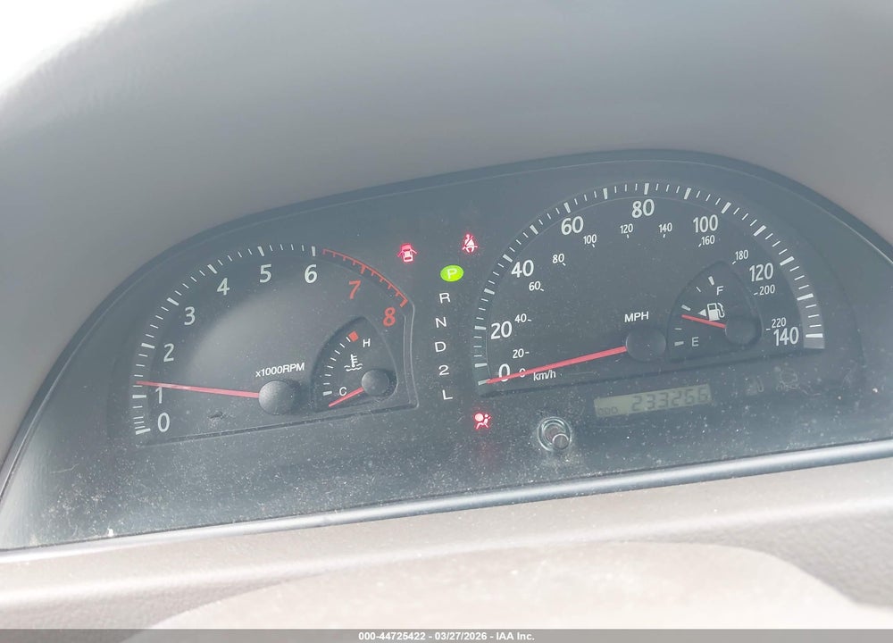 2003 TOYOTA CAMRY LE VIN: 4T1BE32K43U154505