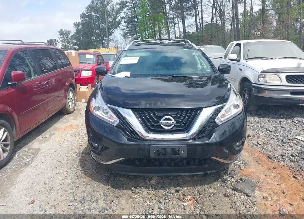 2017 NISSAN MURANO SL VIN: 5N1AZ2MG2HN162218