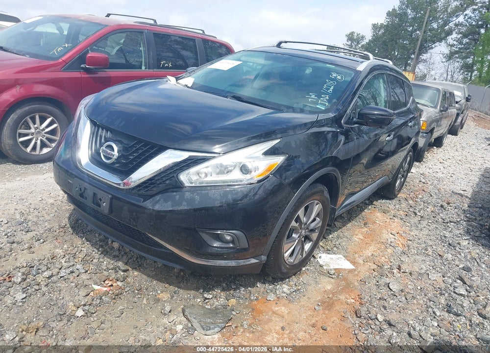 2017 NISSAN MURANO SL VIN: 5N1AZ2MG2HN162218