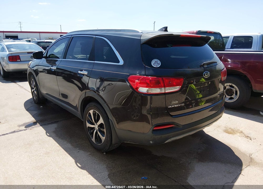 2016 KIA SORENTO EX VIN: 5XYPH4A59GG135197