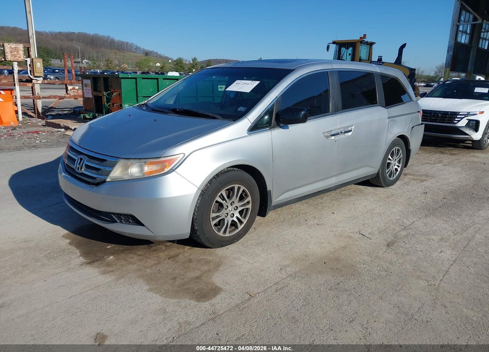 2011 HONDA ODYSSEY EX-L VIN: 5FNRL5H64BB058735