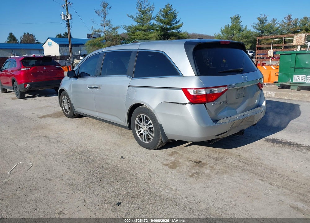 2011 HONDA ODYSSEY EX-L VIN: 5FNRL5H64BB058735