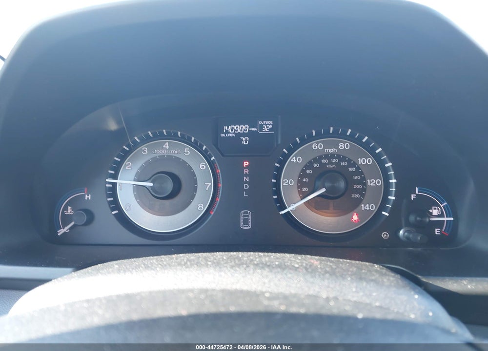 2011 HONDA ODYSSEY EX-L VIN: 5FNRL5H64BB058735