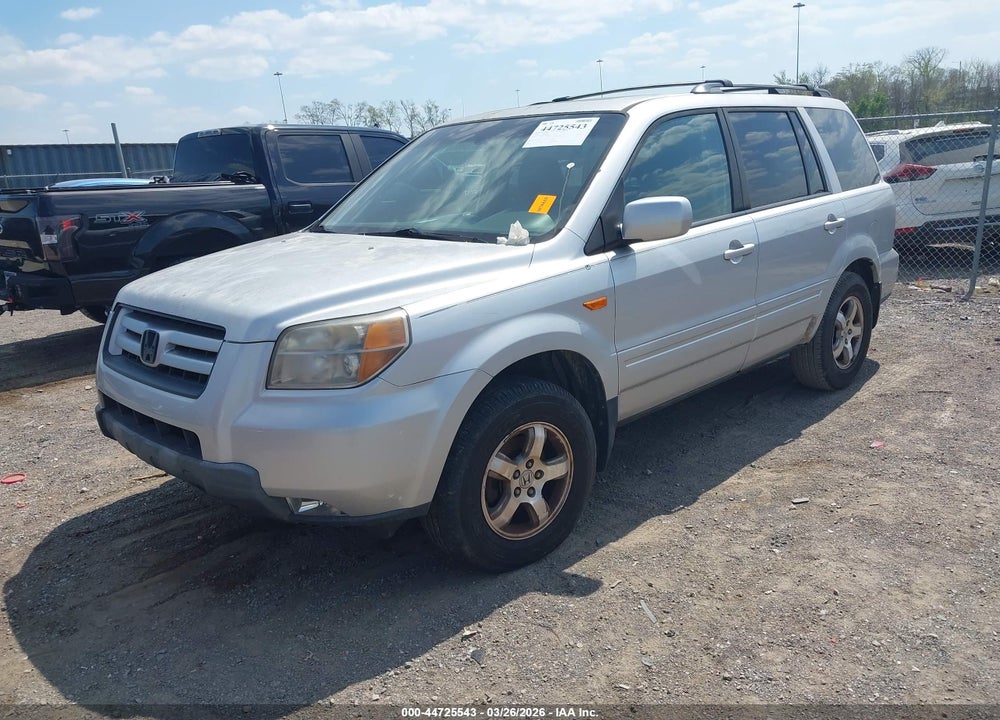 2008 HONDA PILOT SE VIN: 5FNYF28378B020867