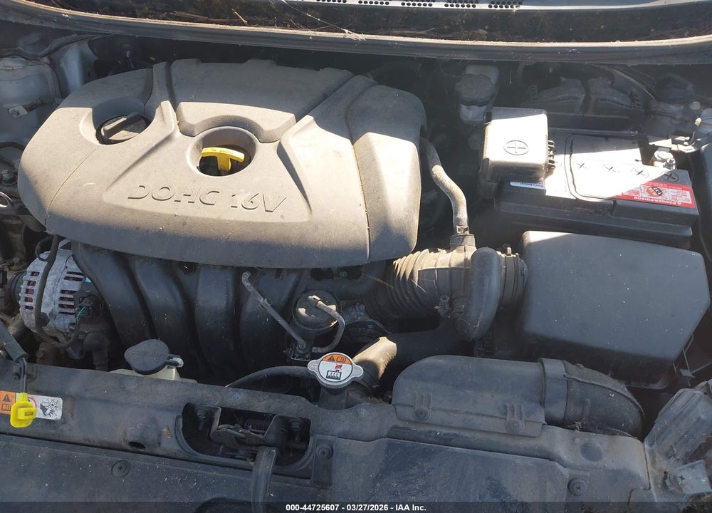 2014 HYUNDAI ELANTRA SE VIN: 5NPDH4AE3EH480797