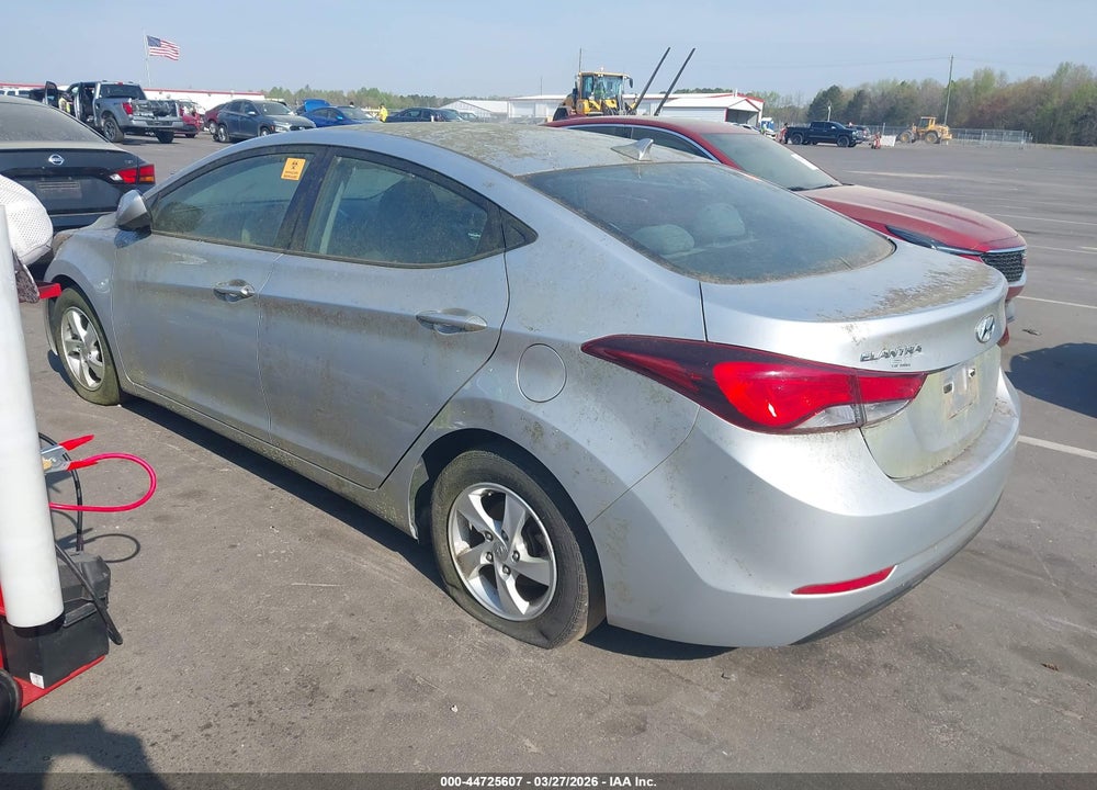 2014 HYUNDAI ELANTRA SE VIN: 5NPDH4AE3EH480797