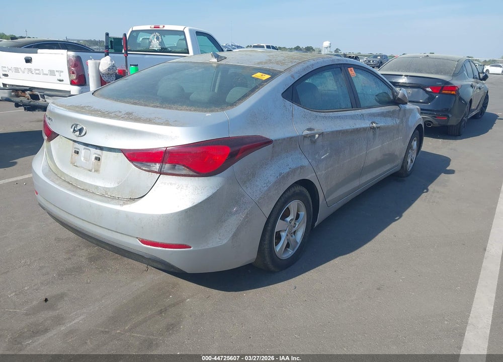 2014 HYUNDAI ELANTRA SE VIN: 5NPDH4AE3EH480797