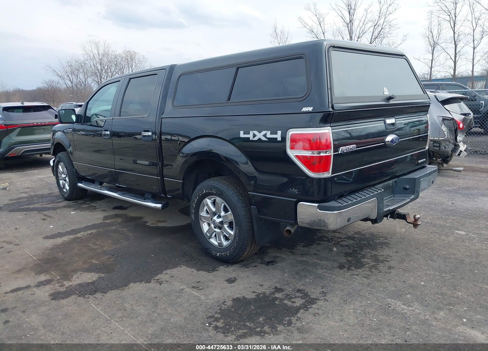 2013 FORD F-150 XLT VIN: 1FTFW1EF7DFD54273