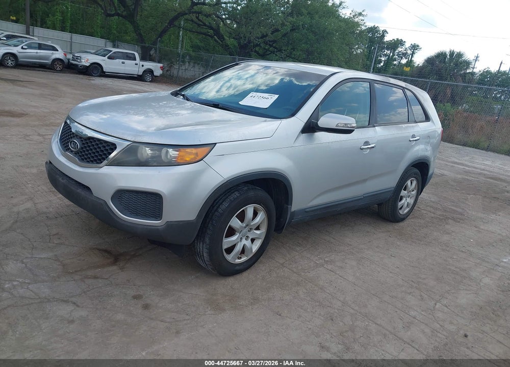 2012 KIA SORENTO LX VIN: 5XYKT3A12CG255353