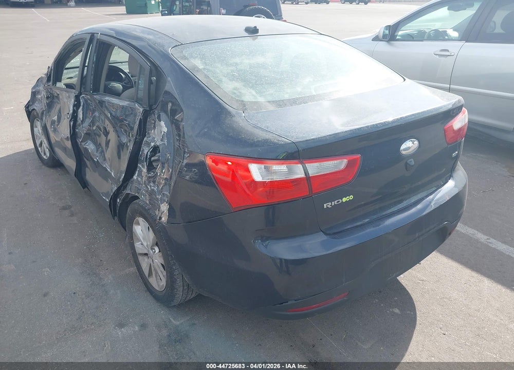 2014 KIA RIO EX VIN: KNADN4A31E6332534