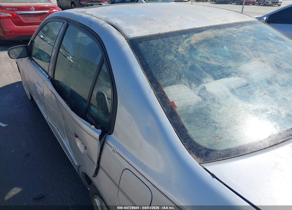 2001 HONDA CIVIC EX VIN: 2HGES26771H600741
