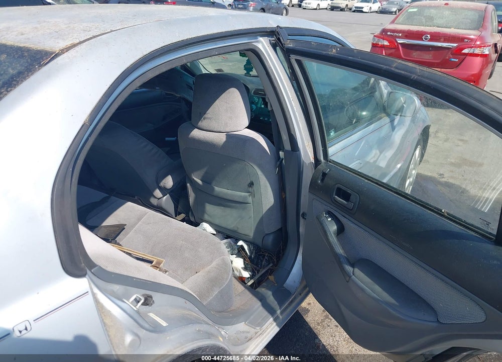 2001 HONDA CIVIC EX VIN: 2HGES26771H600741