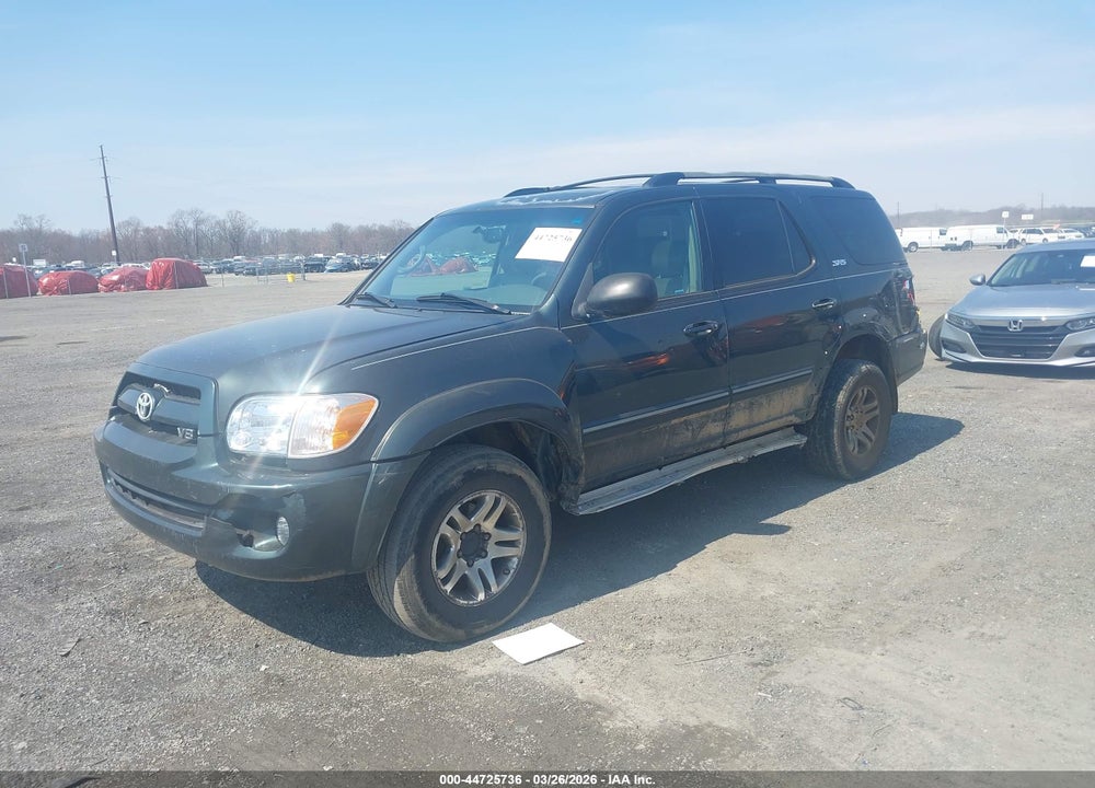 2007 TOYOTA SEQUOIA SR5 V8 VIN: 5TDBT44A47S289997