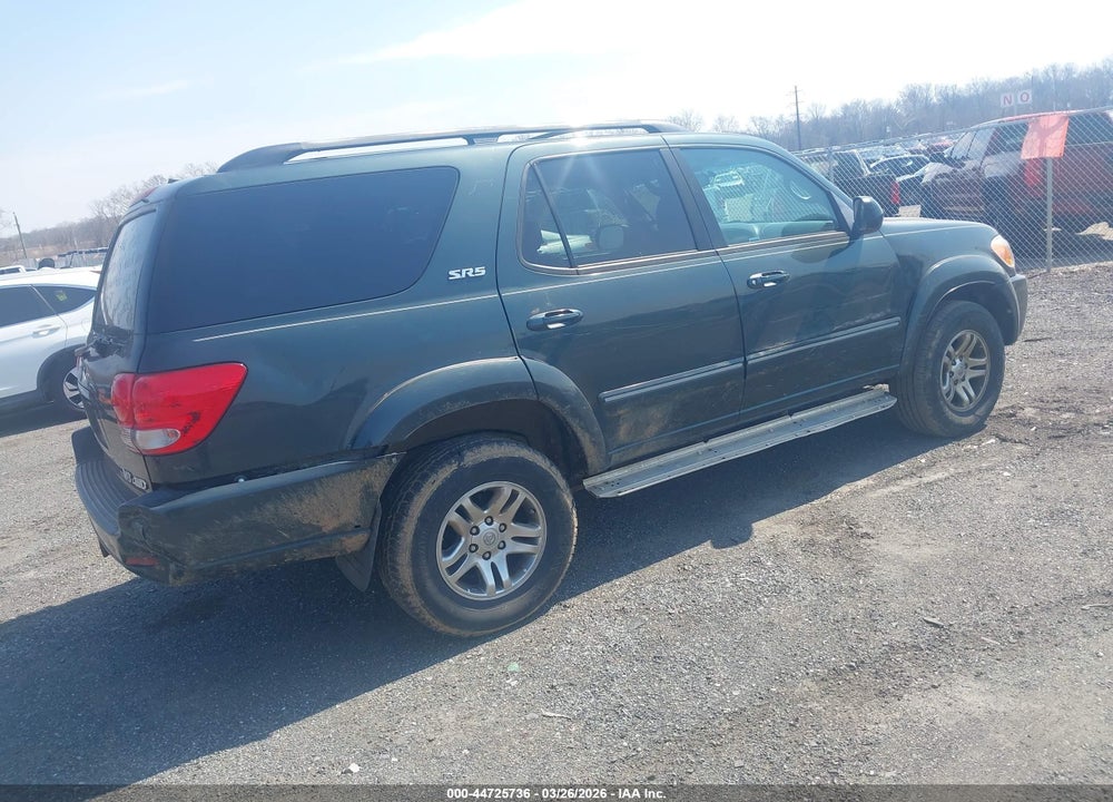 2007 TOYOTA SEQUOIA SR5 V8 VIN: 5TDBT44A47S289997