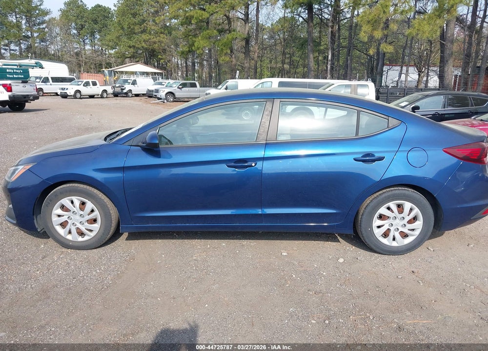 2019 HYUNDAI ELANTRA SE VIN: 5NPD74LF3KH492789