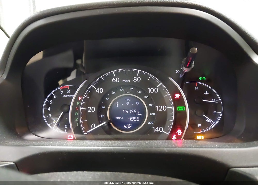2012 HONDA CR-V EX VIN: 2HKRM4H57CH607250