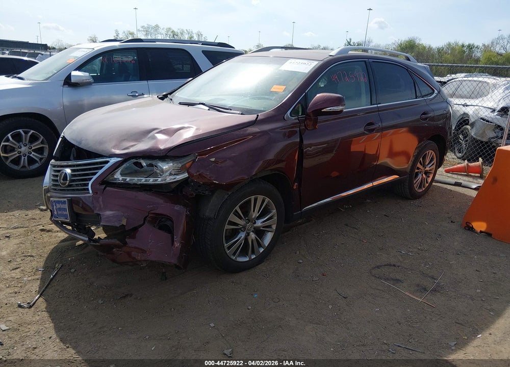 2013 LEXUS RX 350 VIN: 2T2ZK1BA5DC127816