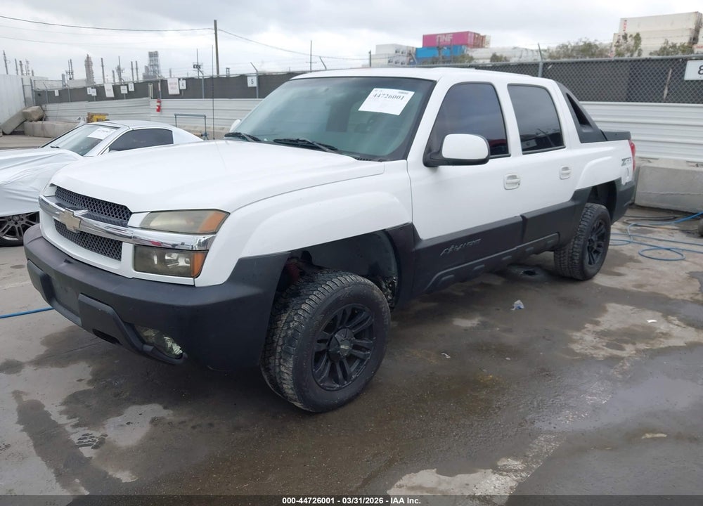2002 CHEVROLET AVALANCHE 1500 VIN: 3GNEC13TX2G190355