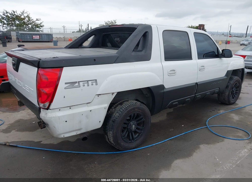 2002 CHEVROLET AVALANCHE 1500 VIN: 3GNEC13TX2G190355