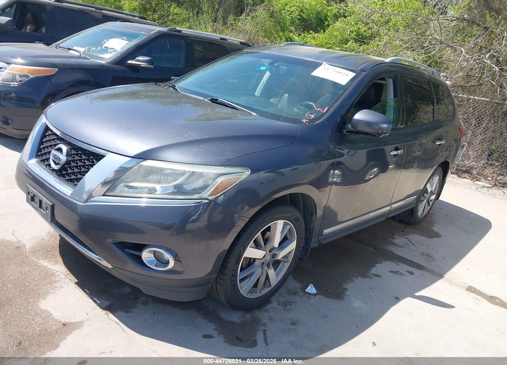 2014 NISSAN PATHFINDER PLATINUM VIN: 5N1AR2MM1EC613510