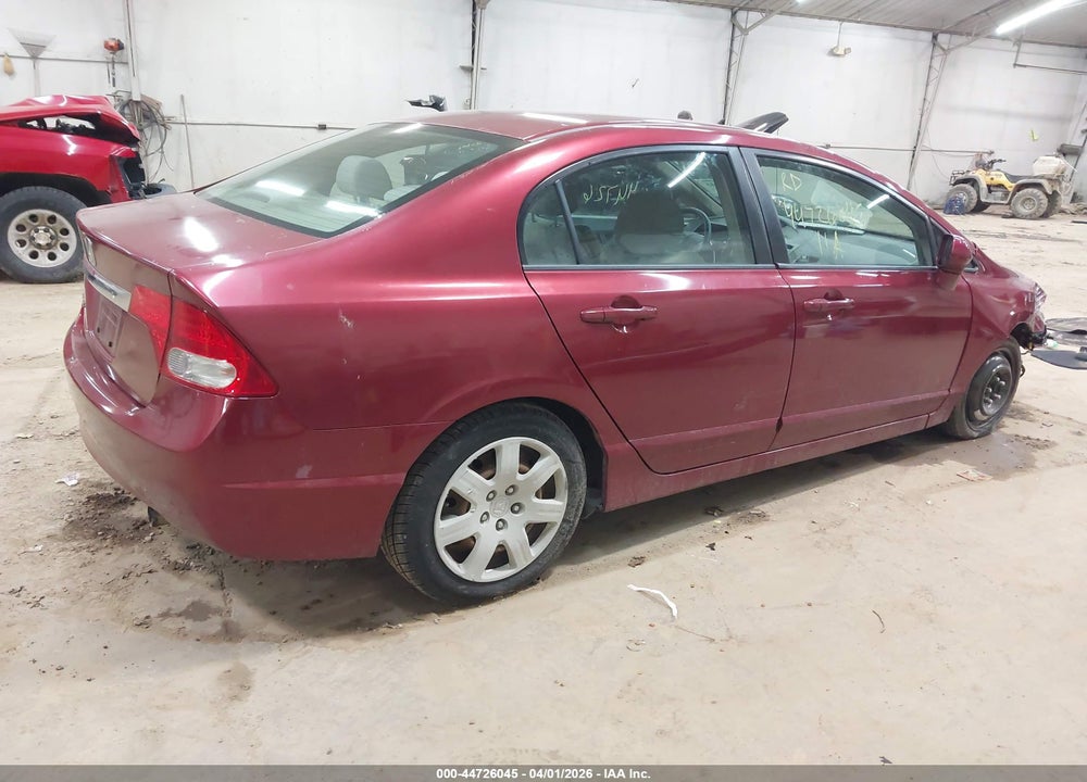 2011 HONDA CIVIC LX VIN: 2HGFA1F54BH545229