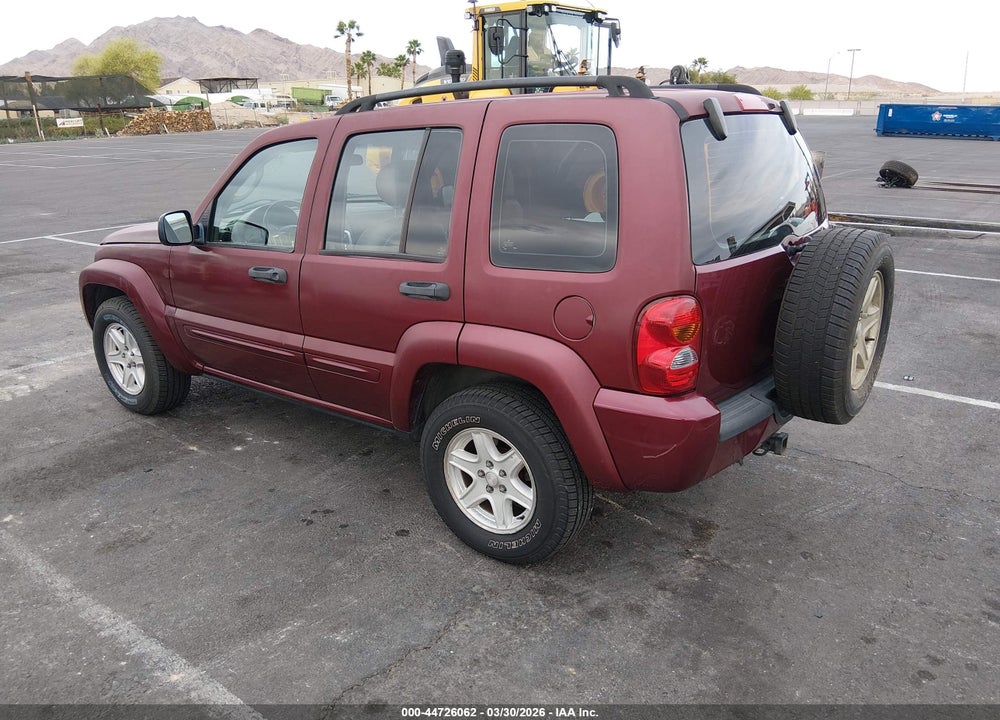2003 JEEP LIBERTY LIMITED EDITION VIN: 1J4GL58K53W679834