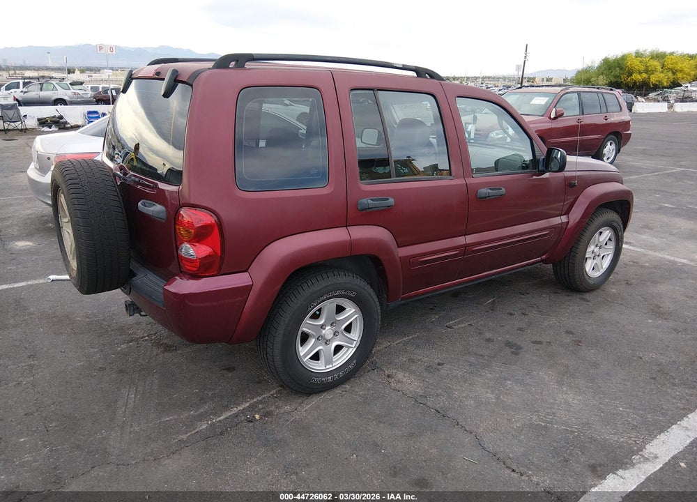 2003 JEEP LIBERTY LIMITED EDITION VIN: 1J4GL58K53W679834