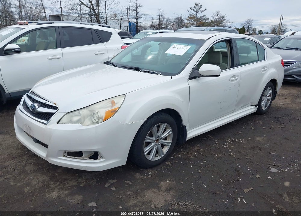 2010 SUBARU LEGACY 2.5I PREMIUM VIN: 4S3BMBG68A3210543