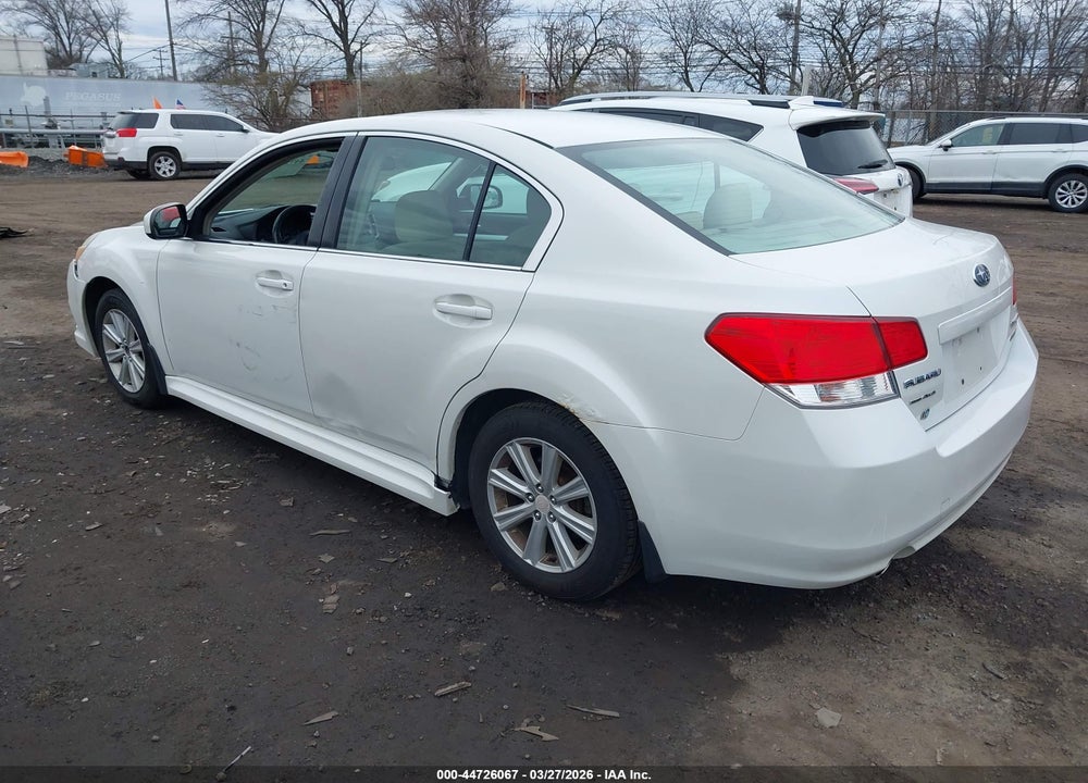 2010 SUBARU LEGACY 2.5I PREMIUM VIN: 4S3BMBG68A3210543