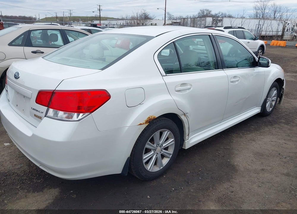 2010 SUBARU LEGACY 2.5I PREMIUM VIN: 4S3BMBG68A3210543