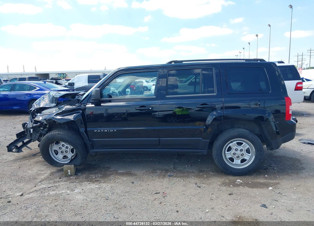2014 JEEP PATRIOT SPORT VIN: 1C4NJPBA0ED505649
