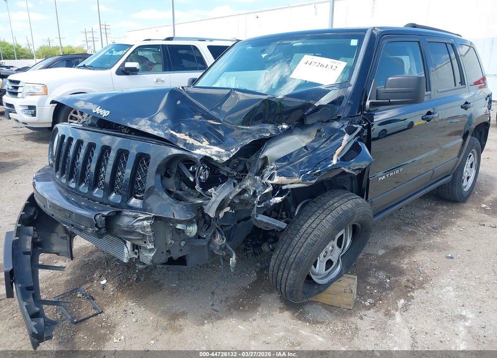 2014 JEEP PATRIOT SPORT VIN: 1C4NJPBA0ED505649