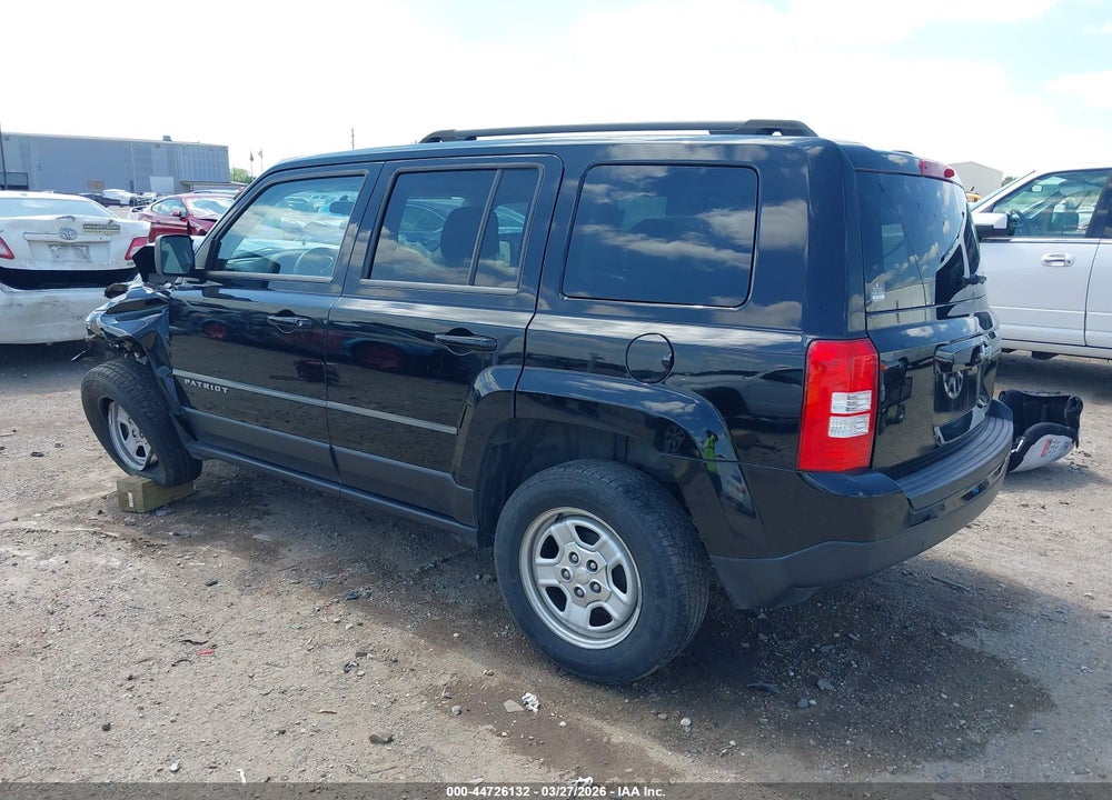 2014 JEEP PATRIOT SPORT VIN: 1C4NJPBA0ED505649