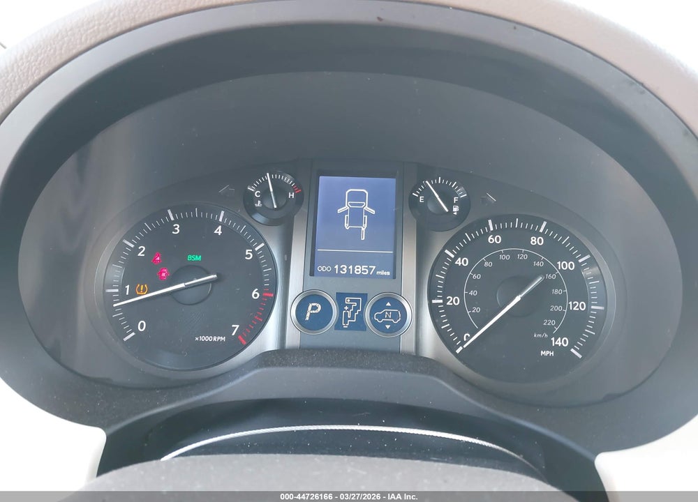 2016 LEXUS GX 460 LUXURY VIN: JTJJM7FX9G5127622