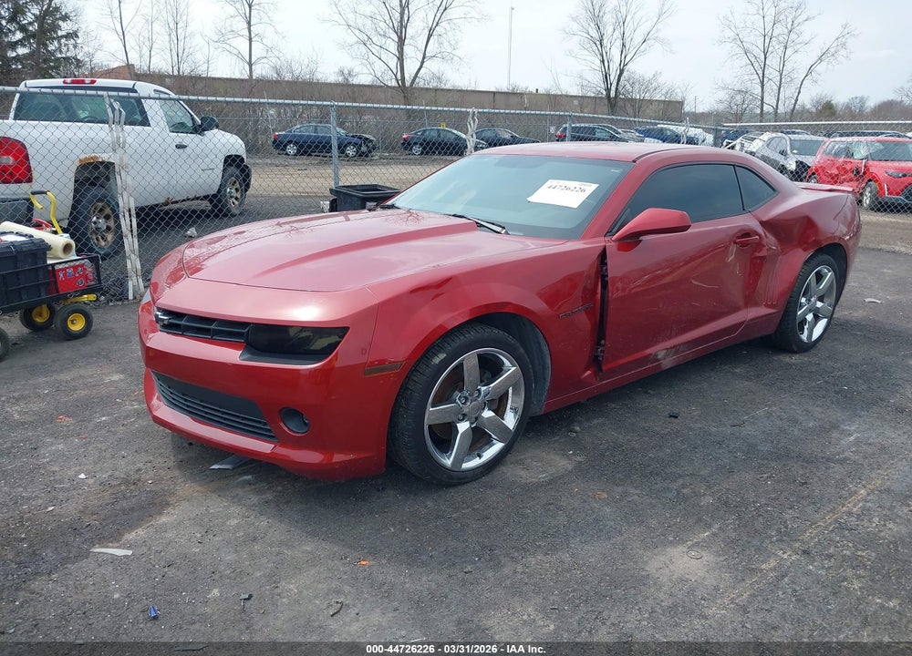 2014 CHEVROLET CAMARO 1LT VIN: 2G1FF1E39E9145335