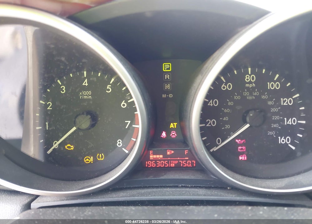2010 MAZDA 3 I TOURING VIN: JM1BL1SG9A1212455